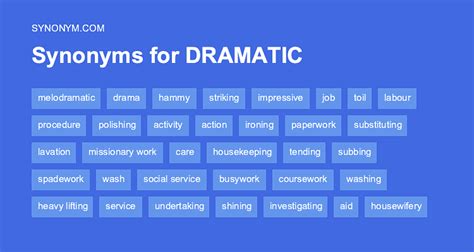 Antonyms for Dramatic tension. . Dramatic antonym